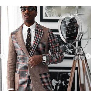 Rowing Blazers X Target Collab Pants and jacket.